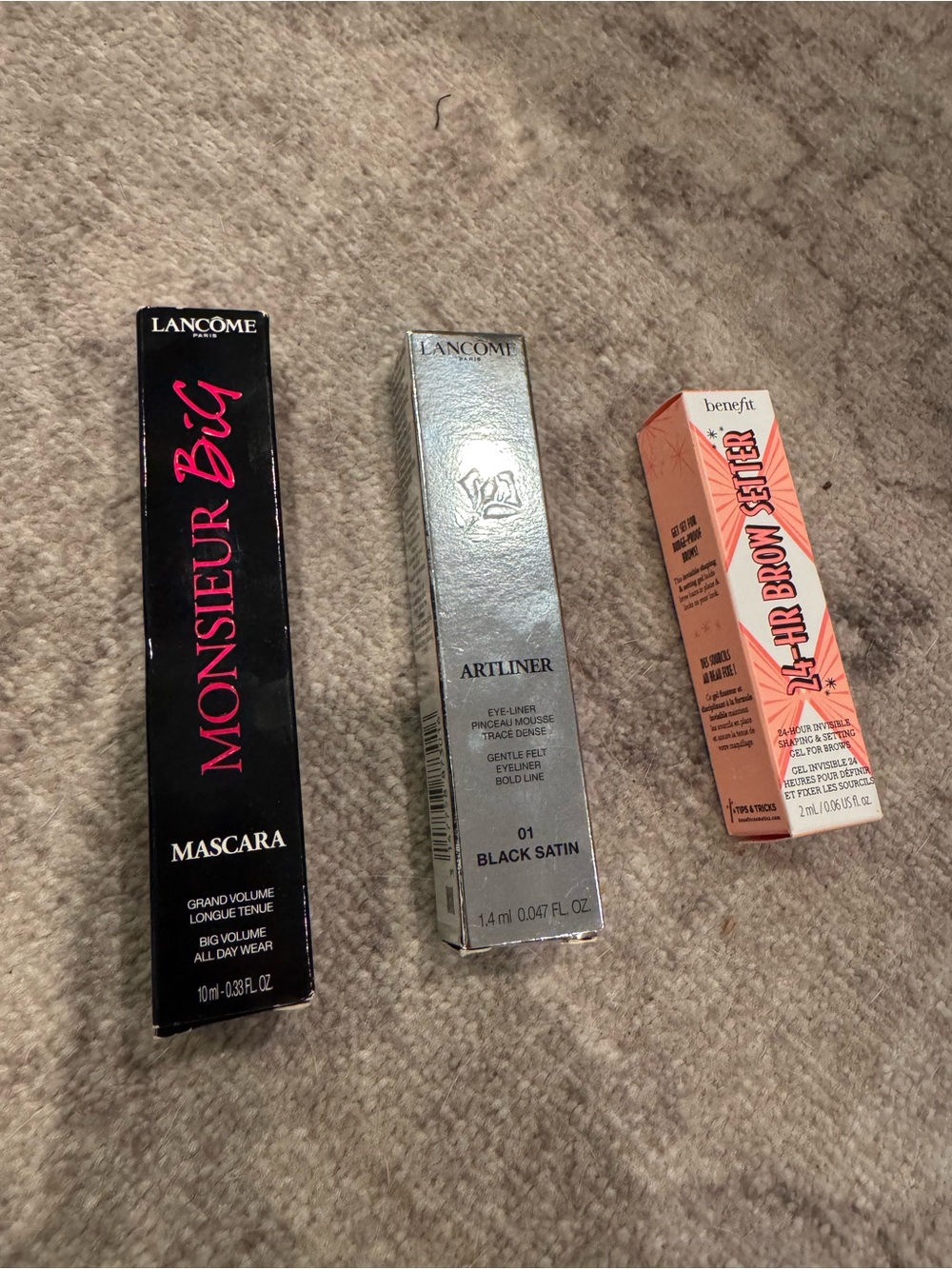 Monsieur Big Mascara, Reiner and brow setter